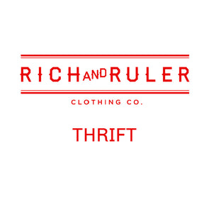RICH AND RULER THRIFT