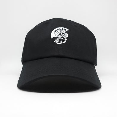 RICH AND RULER WARRIOR LOGO HAT (Black Iron | White)