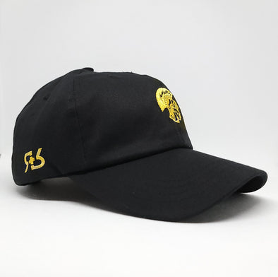 RICH AND RULER WARRIOR LOGO HAT (Black Iron | Yellow)